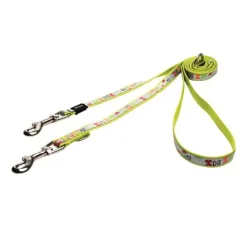 Rogz Hondenriem Multi Purpose Trendy Multi Bones- Puppy Riem