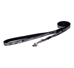 Rogz Hondenriem Trendy Black Bones- Puppy Riem