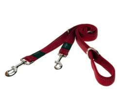 Rogz Hondenriem Utility Multi Purpose Rood- Puppy Riem