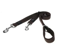 Rogz Hondenriem Utility Multi Purpose Bruin- Puppy Riem