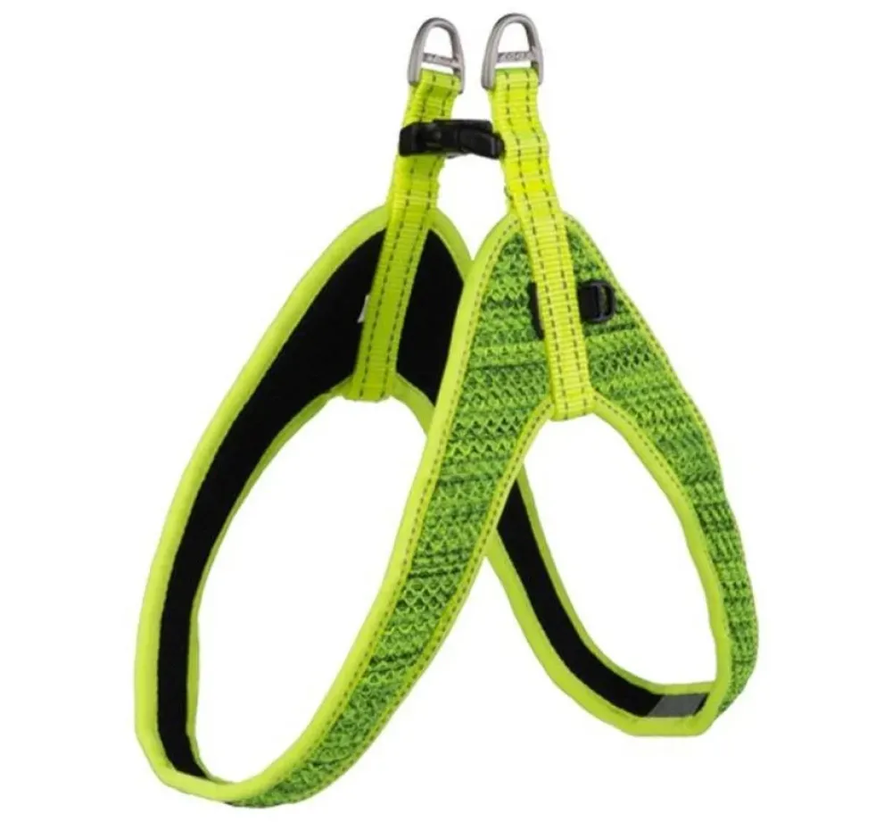 Rogz Hondentuig Fast Fit Geel- Puppy Tuig & Puppy Harnas