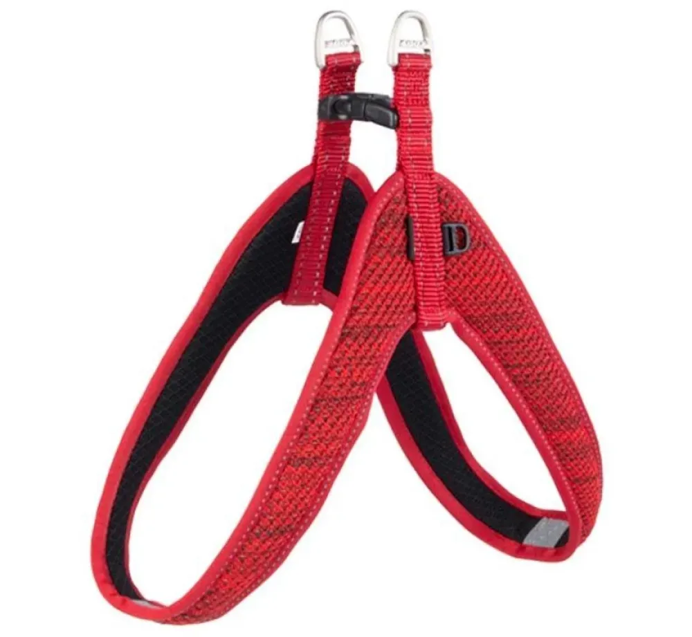 Rogz Hondentuig Fast Fit Rood- Puppy Tuig & Puppy Harnas