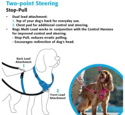 Rogz Hondentuig Utility Control Geel- Puppy Tuig & Puppy Harnas