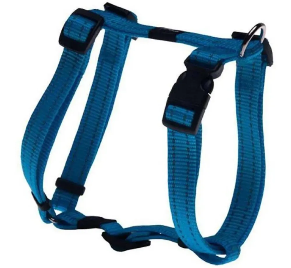 Rogz Hondentuig Utility Turquoise- Puppy Tuig & Puppy Harnas