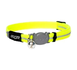Rogz Kattenhalsband Alleycat Geel- Kattenhalsband