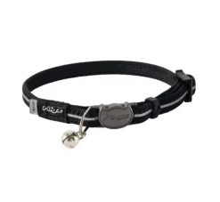 Rogz Kattenhalsband Alleycat Zwart- Kattenhalsband