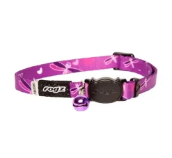 Rogz Kattenhalsband Kiddycat Purple Dragonfly- Kattenhalsband