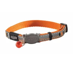 Rogz Kattenhalsband Nightcat Orange Birds- Kattenhalsband