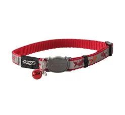 Rogz Kattenhalsband Reflectocat Red Fish- Kattenhalsband