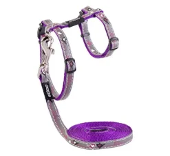 Rogz Kattentuig Nightcat Purple Budgies- Kattentuig