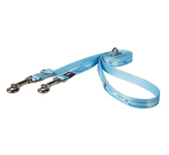Rogz Puppy Hondenriem Multi Purpose Yoyo Blauw- Puppy Riem