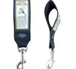 Rogz Veiligheidsriem Safety Car Belt Clip Zwart- Autogordel Hond