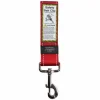 Rogz Veiligheidsriem Safety Car Belt Clip Rood- Autogordel Hond