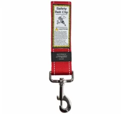 Rogz Veiligheidsriem Safety Car Belt Clip Rood- Autogordel Hond