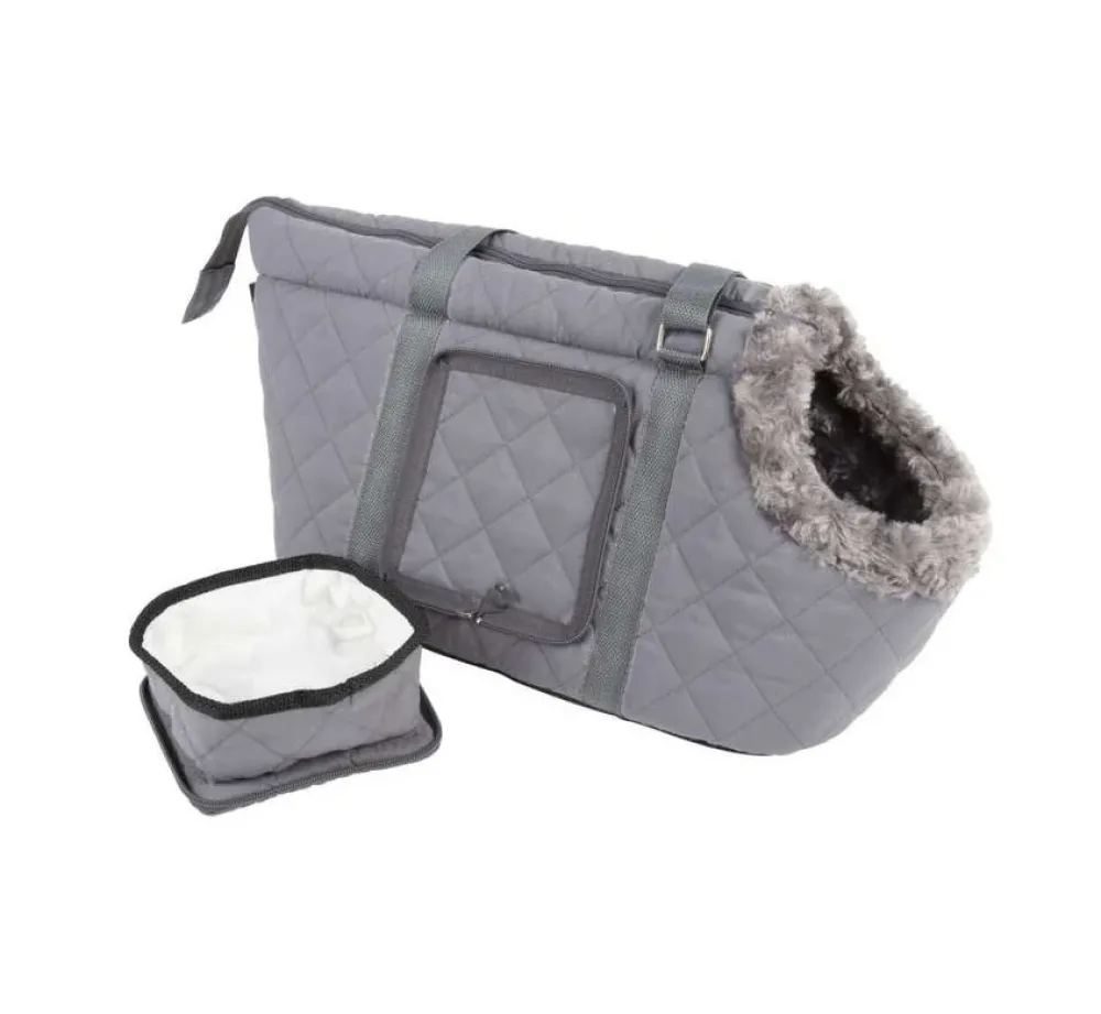 Scruffs Hondendraagtas Schouder Wilton Grijs- Hondentas