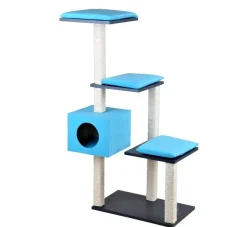 Silvio Design Krabpaal Cosy Blauw Xl- Krabpaal