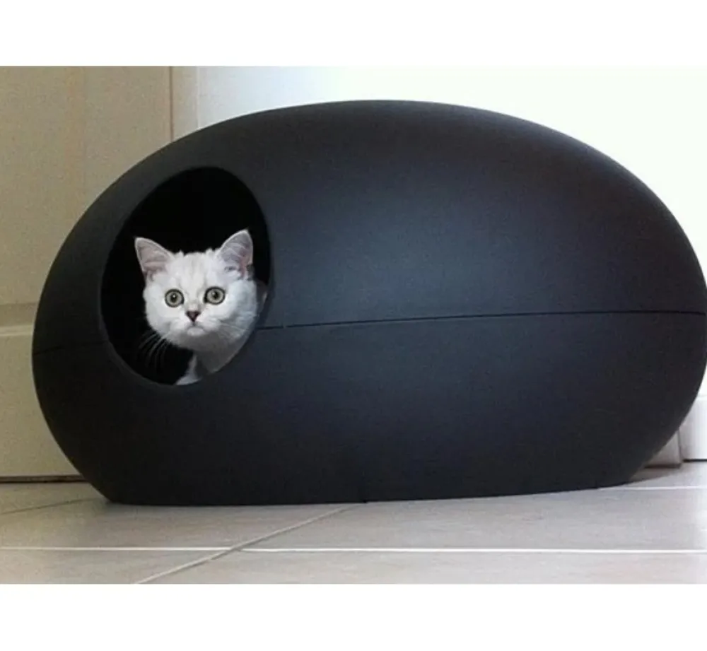 Sindesign Kattenbak Poopoopeedo Zwart- Kattenbak