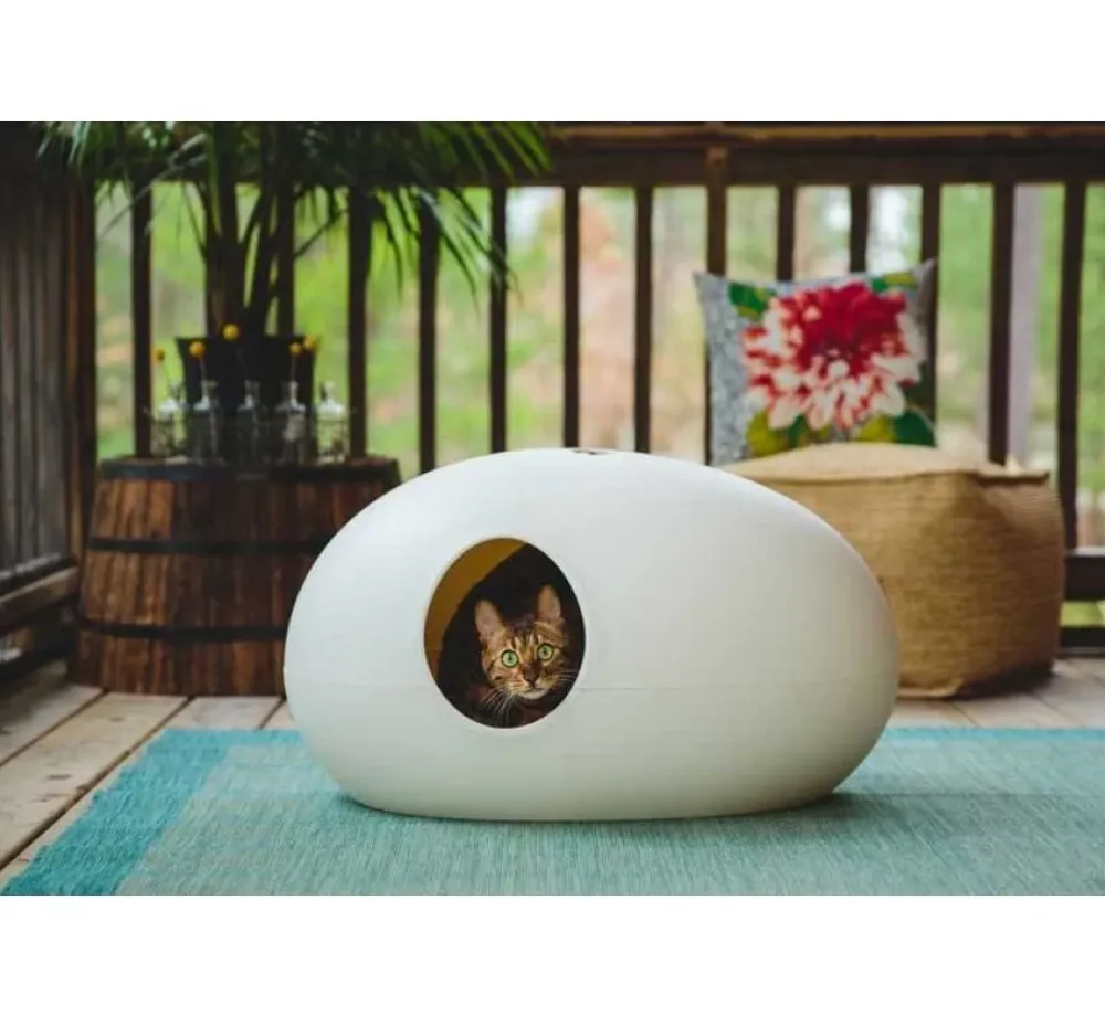 Sindesign Kattenbak Poopoopeedo Wit- Kattenbak