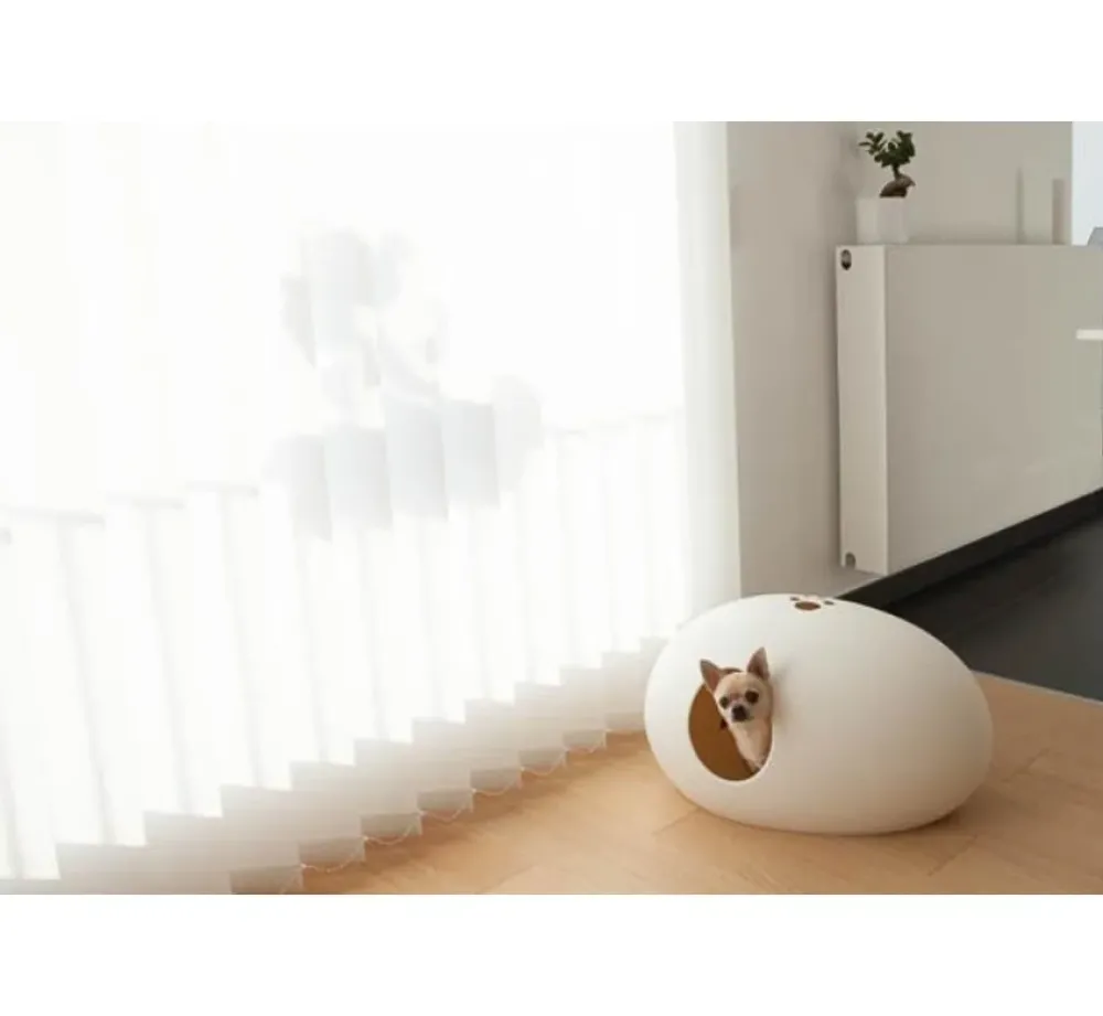 Sindesign Kattenbak Poopoopeedo Wit- Kattenbak