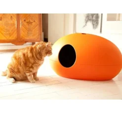 Sindesign Kattenbak Poopoopeedo Oranje- Kattenbak
