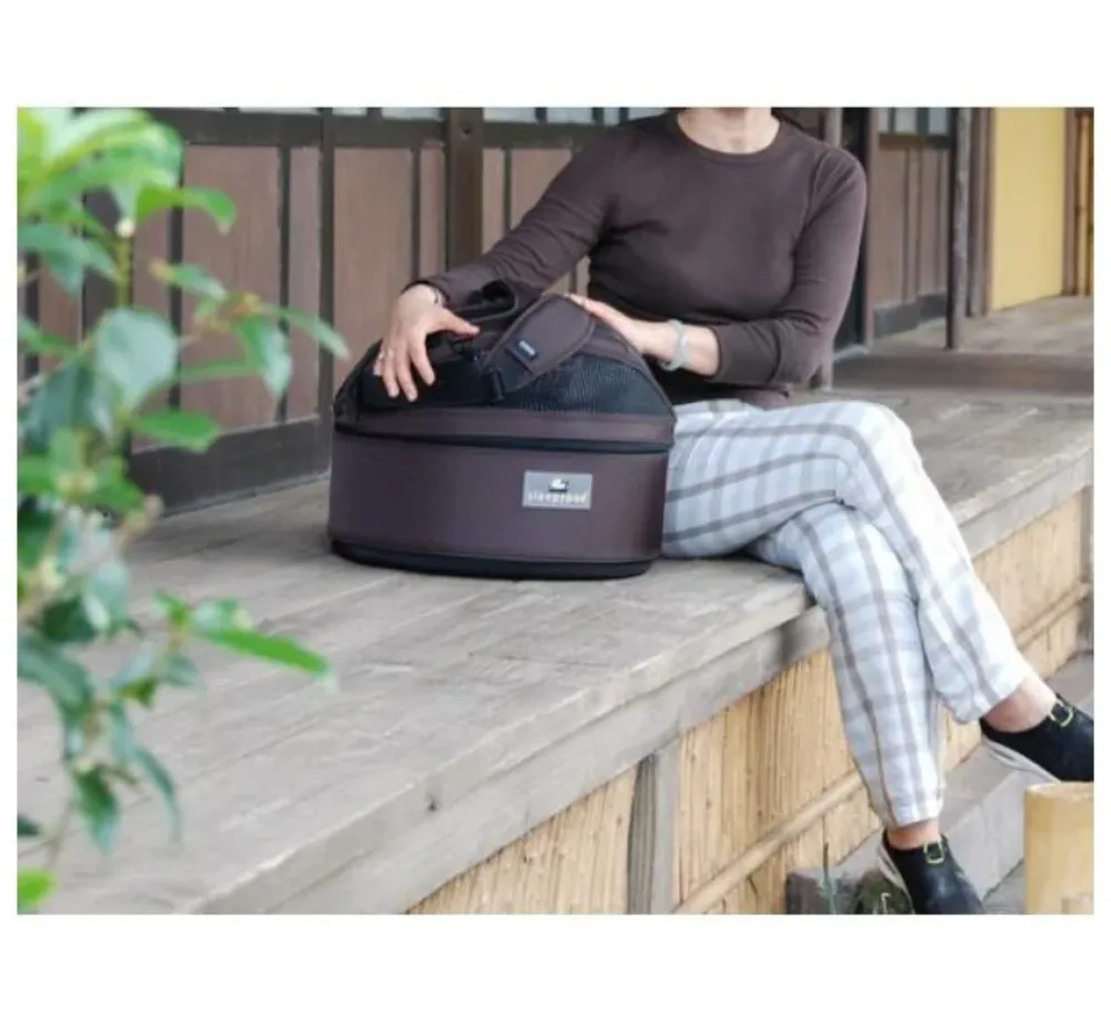 Sleepypod Draagtas Voor Huisdieren Medium Dark Chocolate- Hondentas