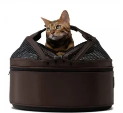 Sleepypod Draagtas Voor Huisdieren Medium Dark Chocolate- Hondentas