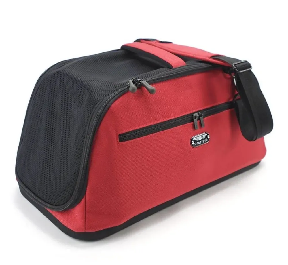 Sleepypod Draagtas Voor Huisdieren Atom Strawberry Red- Hondentas