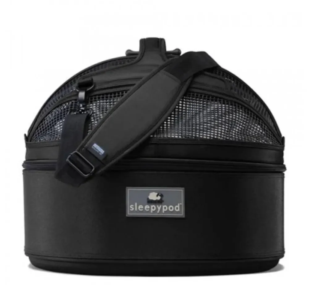 Sleepypod Draagtas Voor Huisdieren Medium Zwart- Hondentas