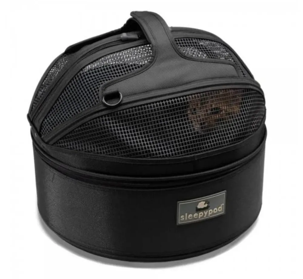 Sleepypod Draagtas Voor Huisdieren Medium Zwart- Hondentas