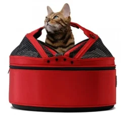 Sleepypod Draagtas Voor Huisdieren Medium Rood- Hondentas