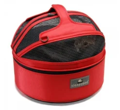 Sleepypod Draagtas Voor Huisdieren Medium Rood- Hondentas