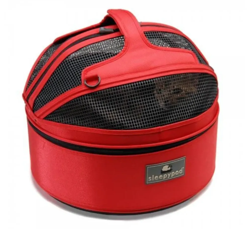 Sleepypod Draagtas Voor Huisdieren Medium Rood- Hondentas