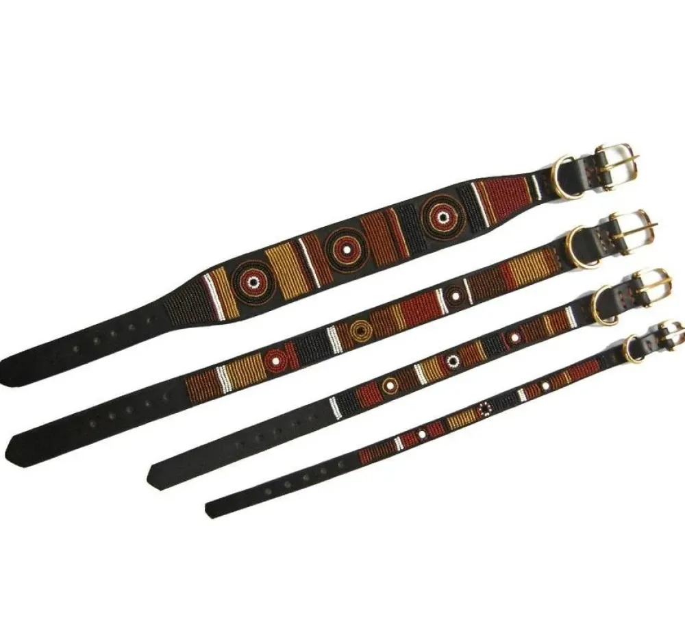 The Kenyan Collection Hondenhalsband Topi- Hondenhalsband