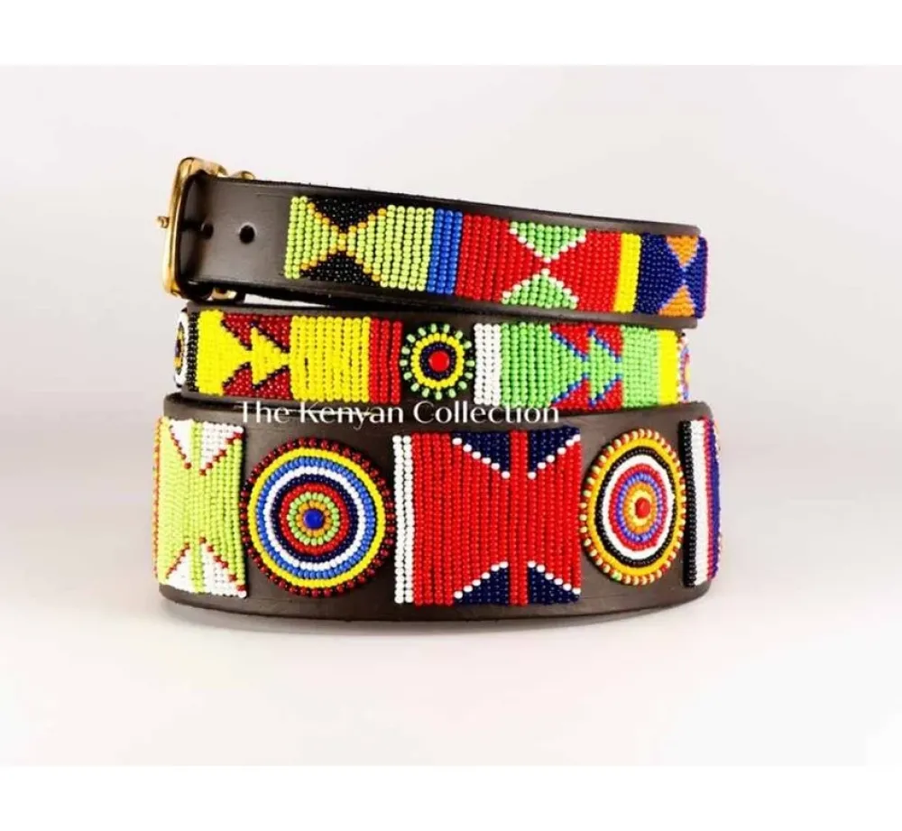 The Kenyan Collection Hondenhalsband Primary- Hondenhalsband