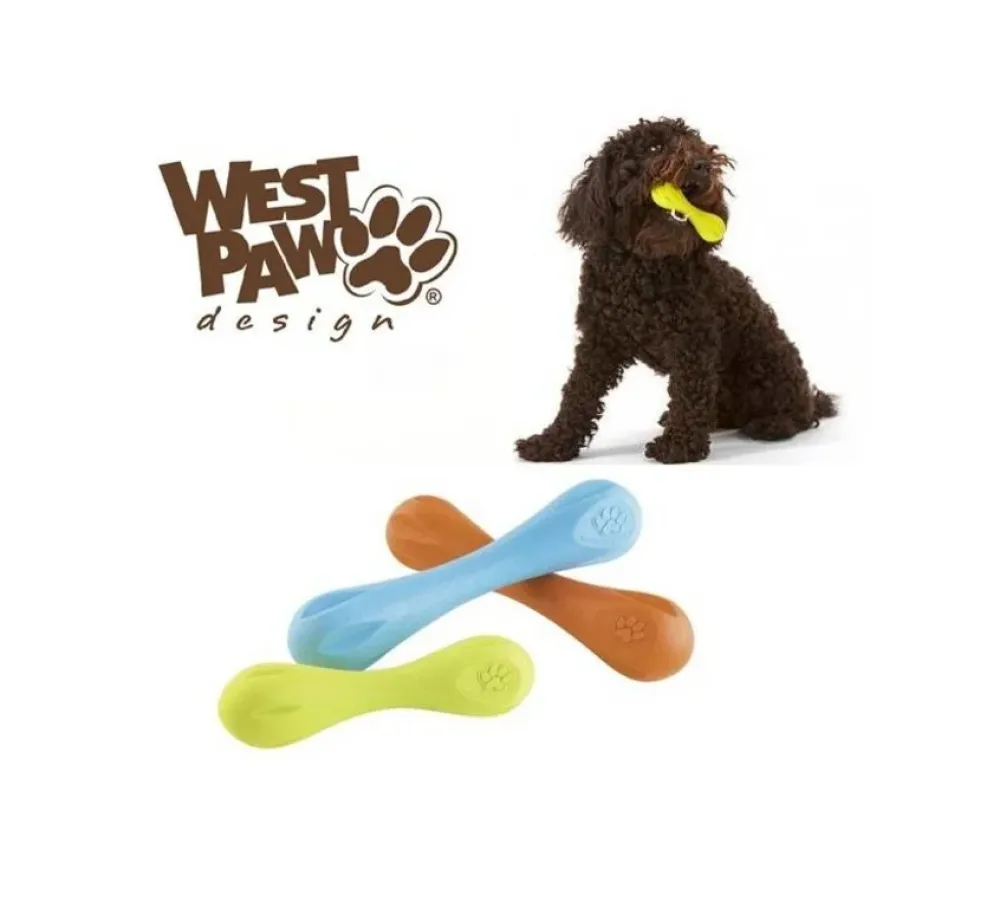West Paw Design Hondenspeelgoed Zogoflex Hurley Lime- Voor De Boot