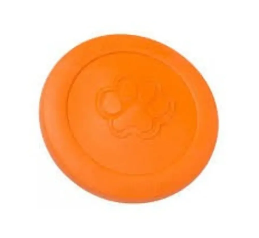 West Paw Design Hondenspeelgoed Zogoflex Zisc Oranje- Voor De Boot